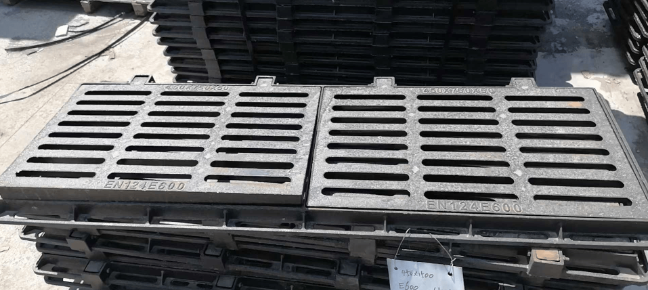 端州球墨铸铁连体双篦展示