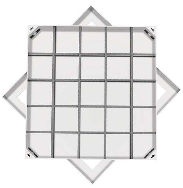 端州不锈钢方井展示